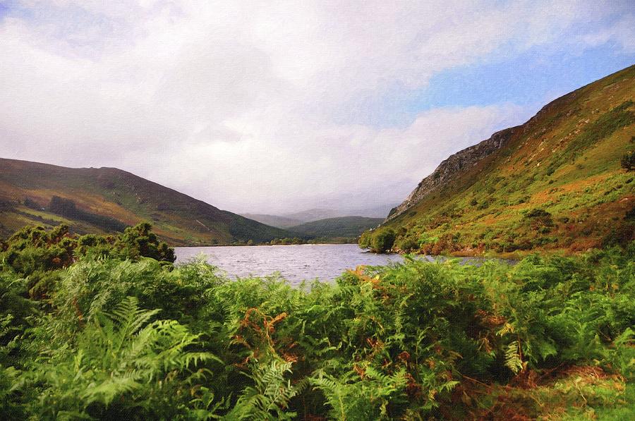 Autumn Beauty of Lough Tay. Wicklow Mountains Photograph by Jenny Rainbow