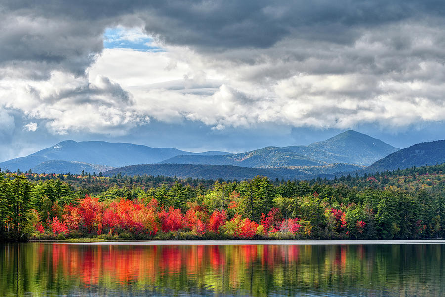 Autumn Blaze, Chocorua Lake NH by Michael Hubley Autumn Blaze, Chocorua Lake NH by Michael Hubley