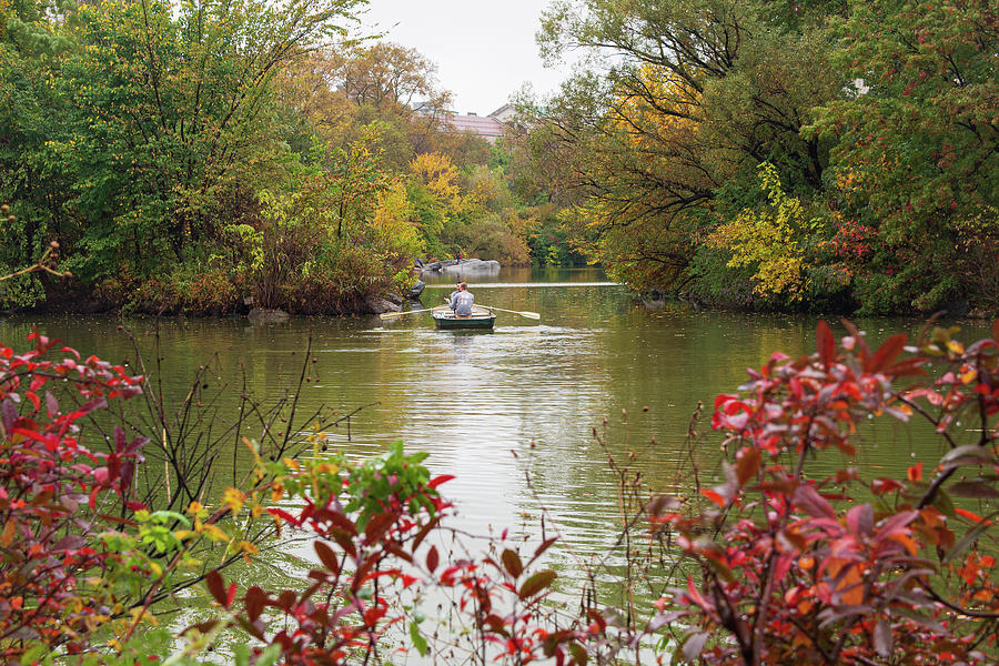 Autumn By Boat Photograph