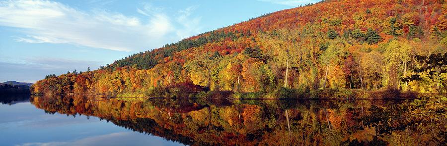 Autumn Colors Along Connecticut River Photograph by Visionsofamerica/joe Sohm