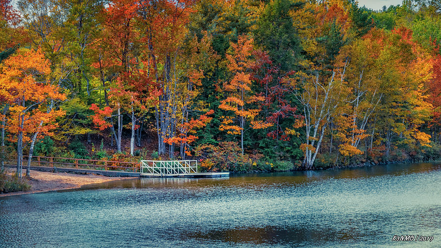 Autumn Colors at Kearney Lake Photograph by Ken Morris