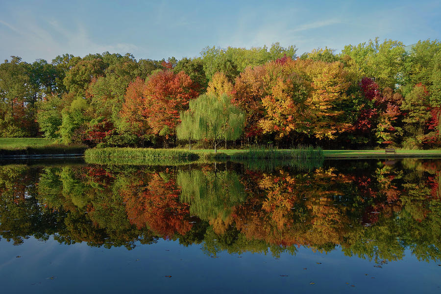 Autumn Colors Reflection Photograph by Isabela and Skender Cocoli ...