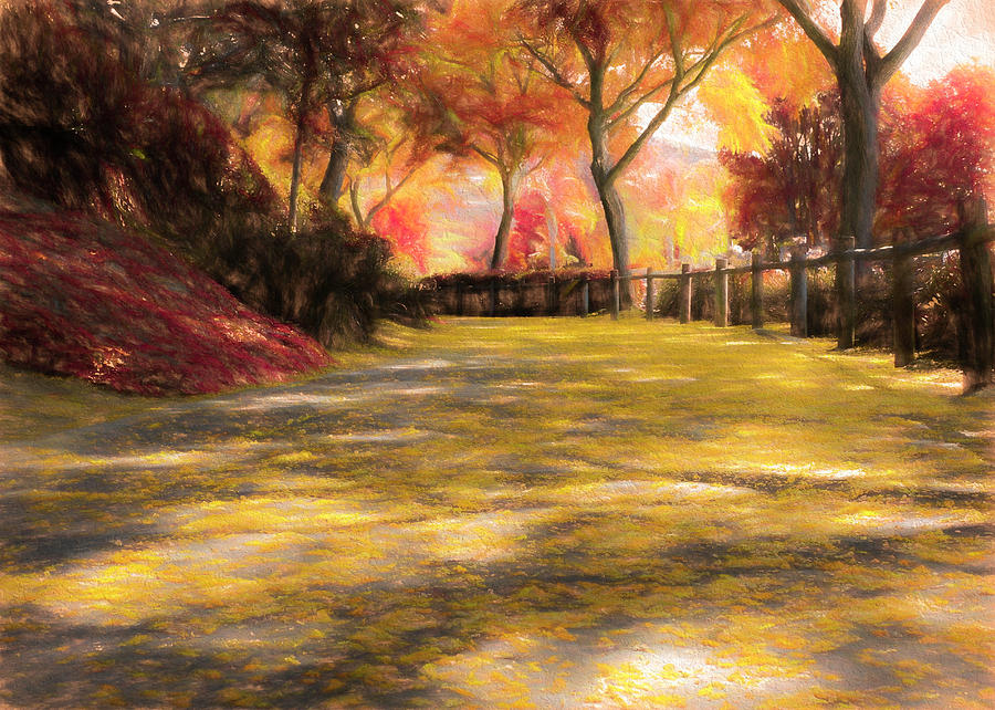 Autumn Dreams Digital Art by Alison Frank