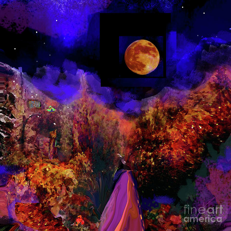 Autumn Dreams of Peace Digital Art by Zsanan Studio