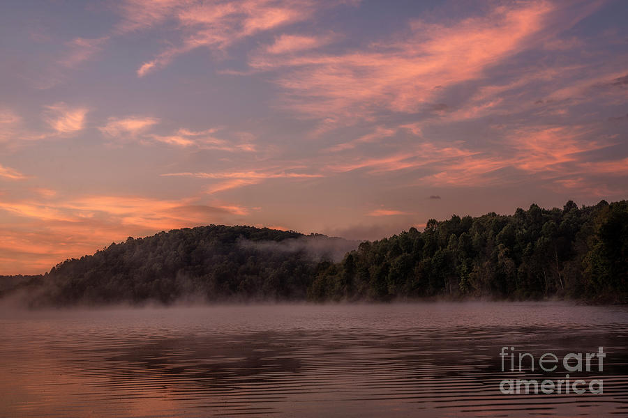 Autumn Equinix Dawn at the Lake Photograph by Thomas R Fletcher
