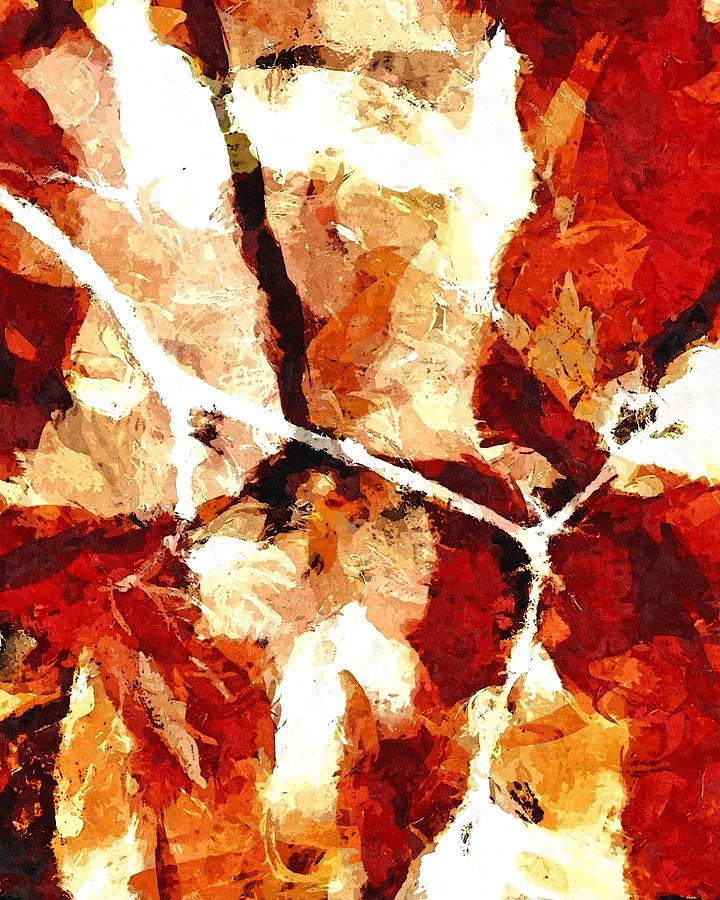 Autumn Fusion Mixed Media by Patricia Strand