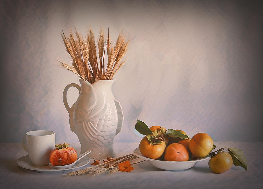 Still Life Photograph - Autumn Harvest by Fangping Zhou