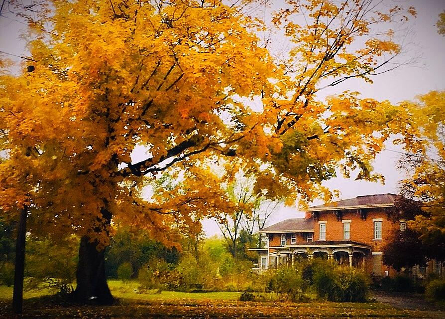 Autumn House Photograph by Joyce Kimble Smith