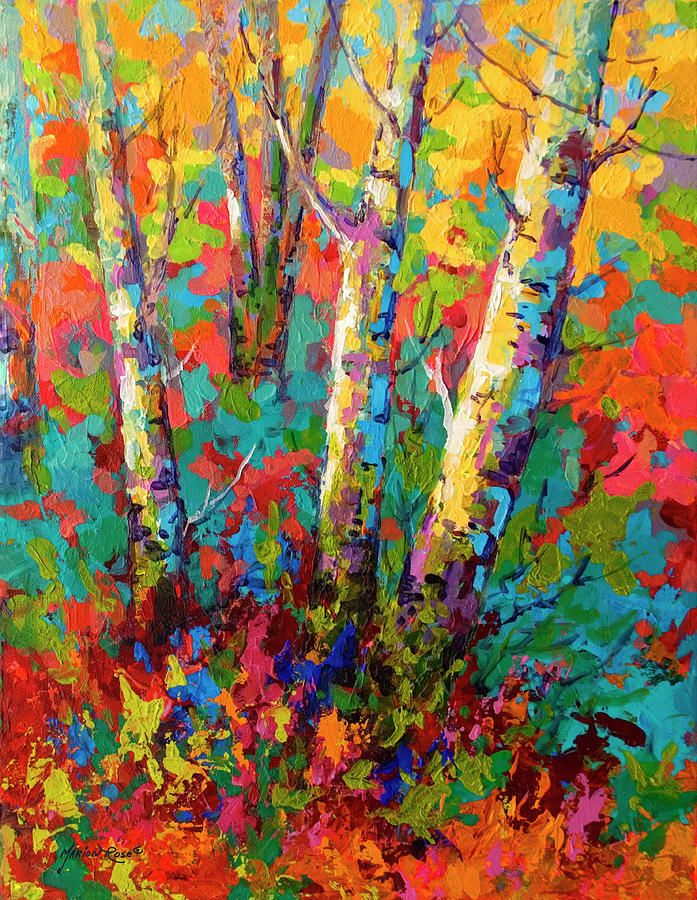 Autumn II Painting by Marion Rose - Fine Art America