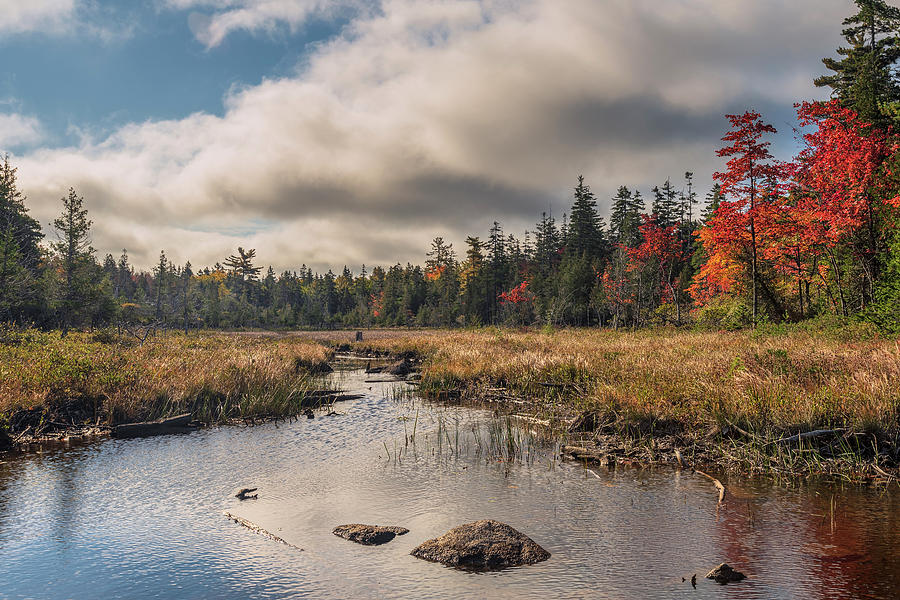 Autumn In Maine 13 Photograph by Robert Fawcett