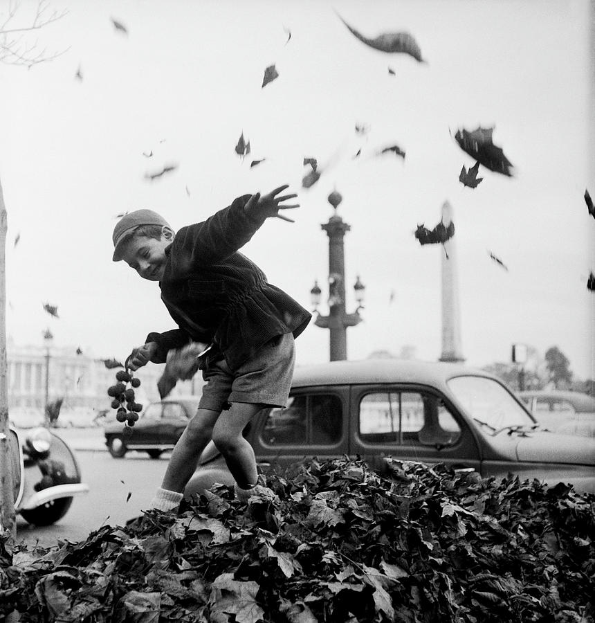 Autumn In Paris In 1952 Photograph by Keystone-france
