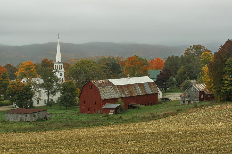 Autumn In Peacham Photograph By Terri Mongeon 