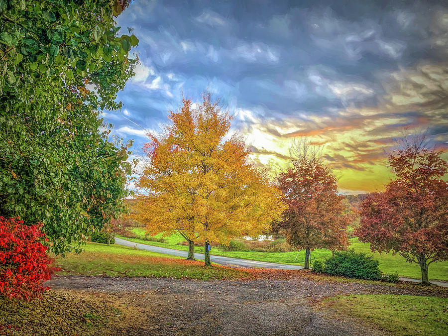 Autumn in Pennsylvania Photograph by Debra Martz