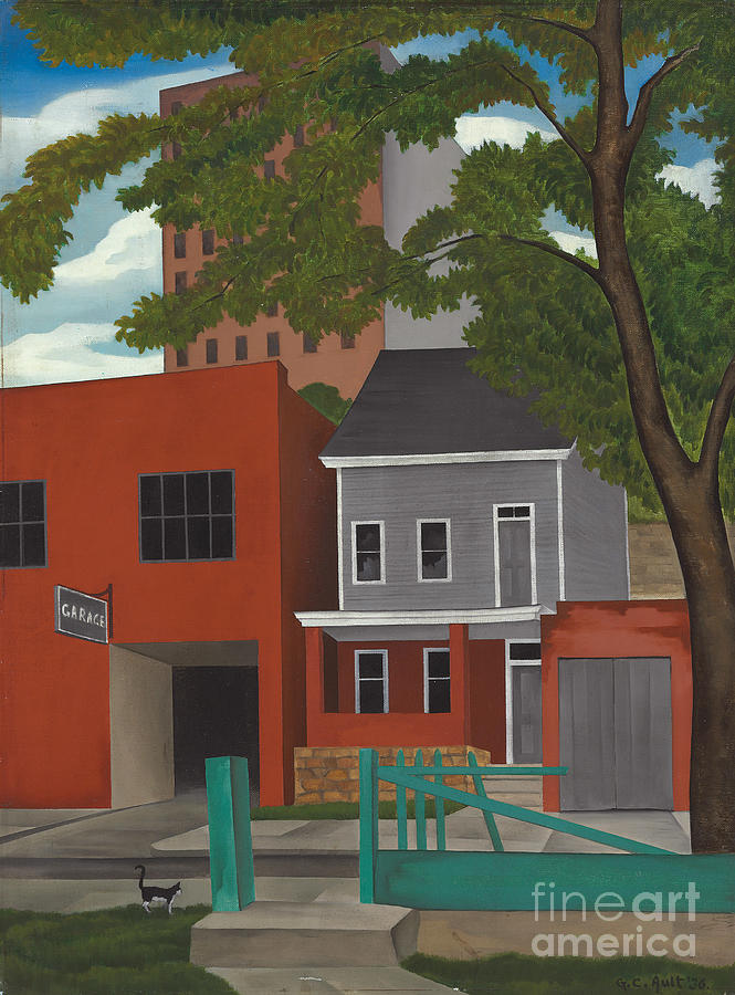 Autumn In The Bronx, 1936 Painting by George Copeland Ault