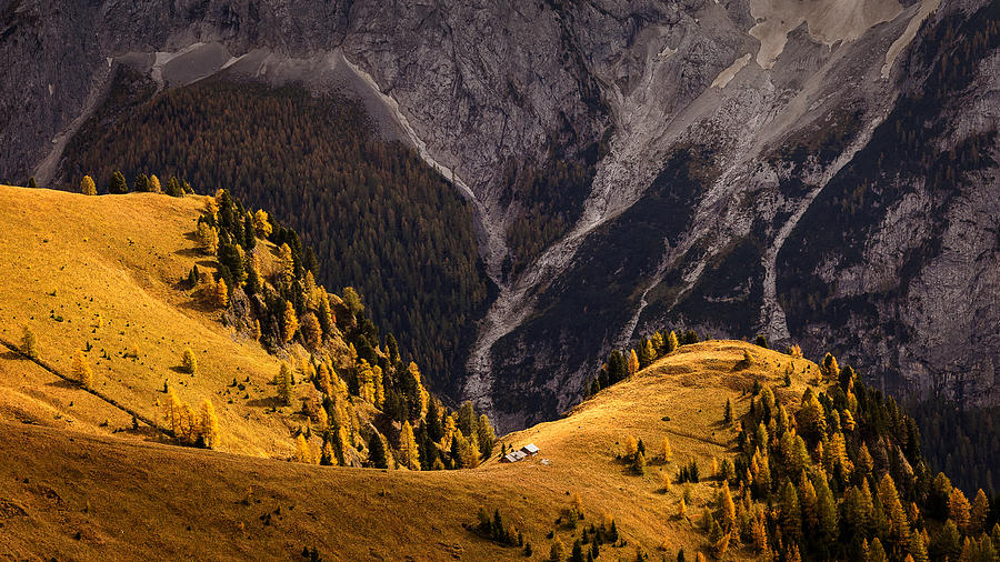 Autumn In The Dolomites Photograph by Uschi Hermann