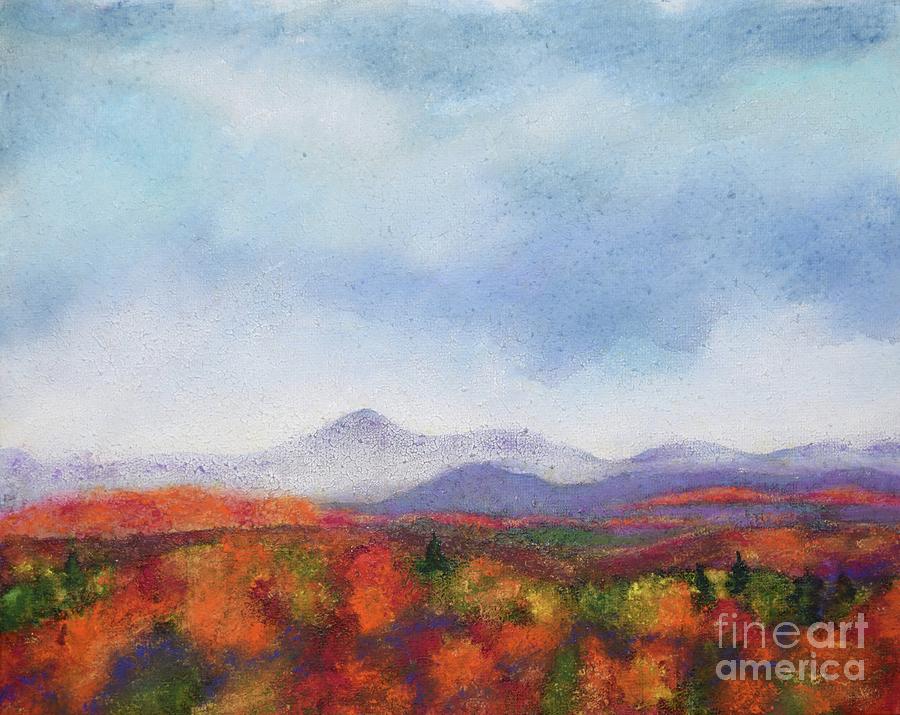 Autumn In The Mountains Painting by Barrie Stark