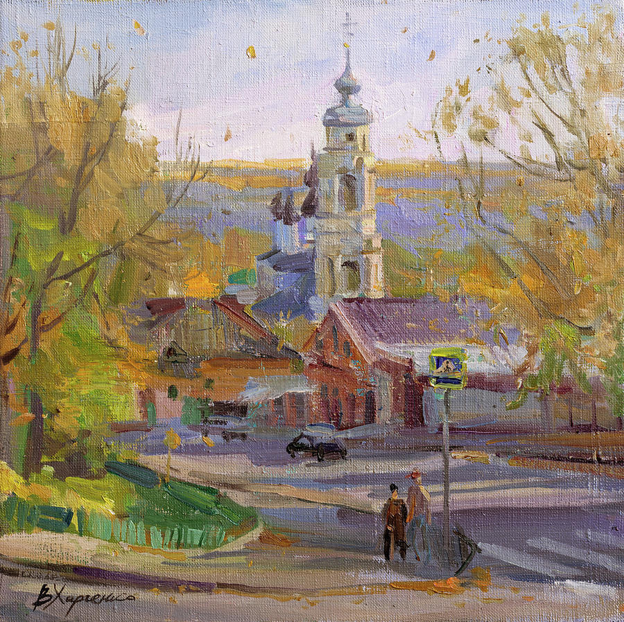 Autumn In The Province Painting