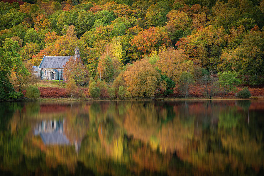 Autumn In The Trossachs Photograph by Adam West