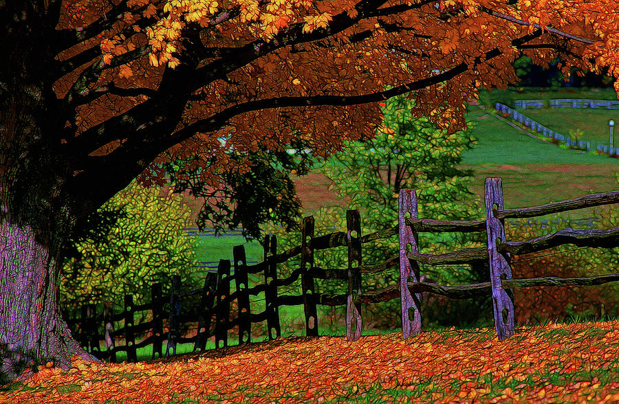 Autumn in the Valley Photograph by Mike Flynn - Fine Art America