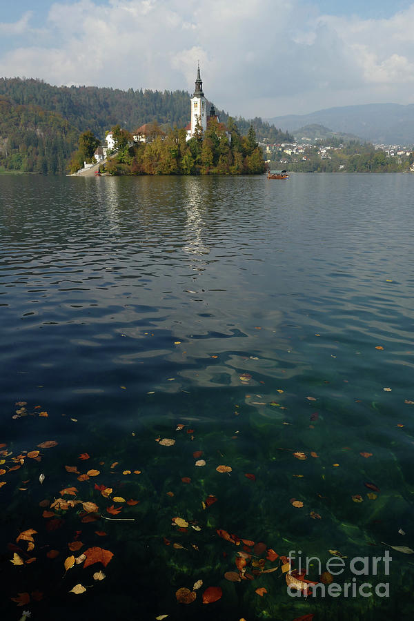 Autumn - Lake Bled - Slovenia Photograph by Phil Banks
