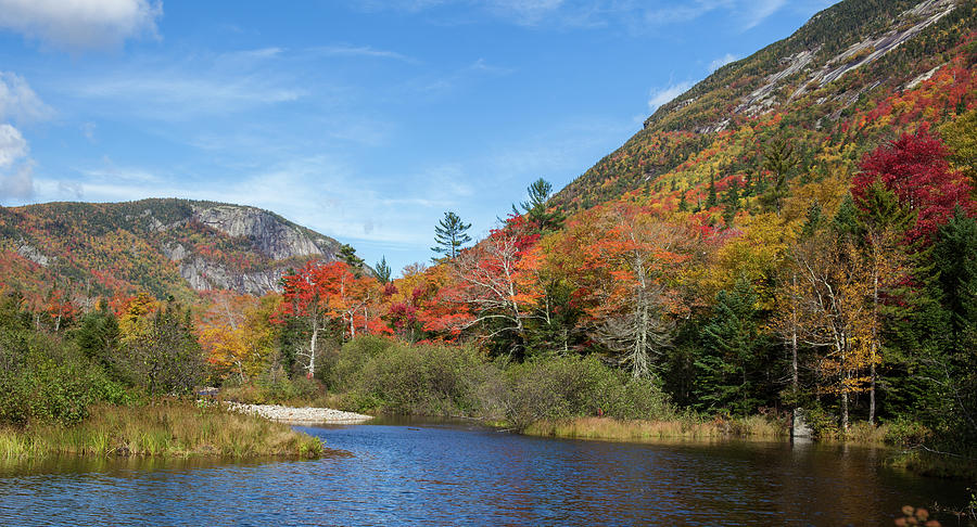 Autumn Lake New Hampshire Photograph by Cliff Wassmann