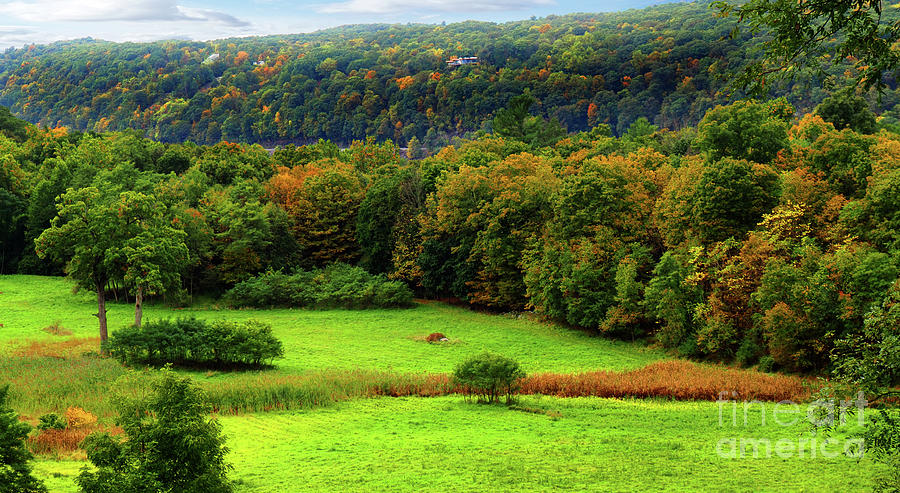 Autumn Landscape Photograph by Raymond Earley
