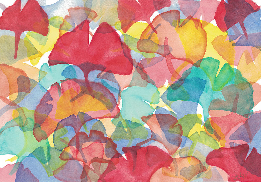 Autumn Madness Painting by Hiroko Stumpf