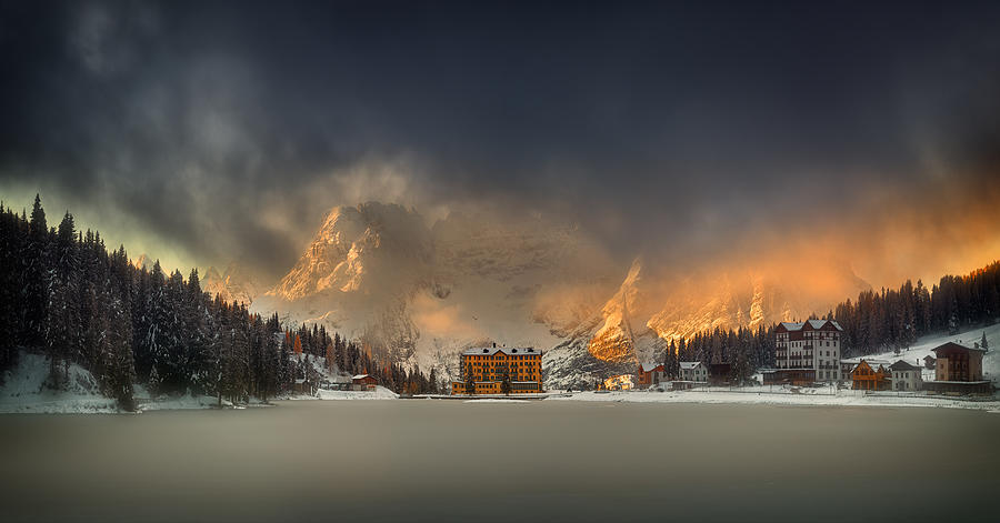 Mountain Photograph - Autumn Morning... by Krzysztof Browko