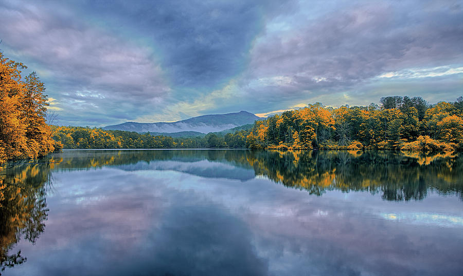 Autumn on Price Lake Photograph by Dan Carmichael