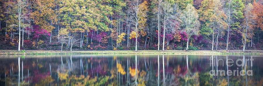 Autumn Panorama Photograph by Felix Lai