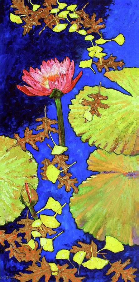 Autumn Patterns Painting by John Lautermilch
