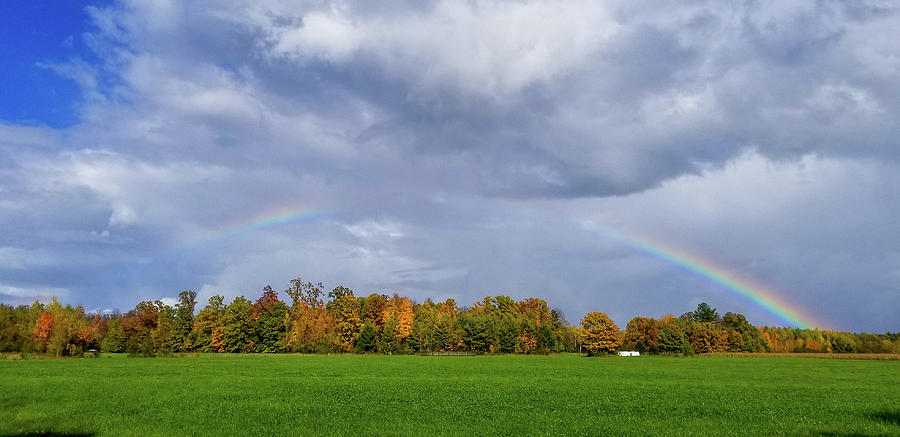 Autumn Rainbow Photograph by Brook Burling