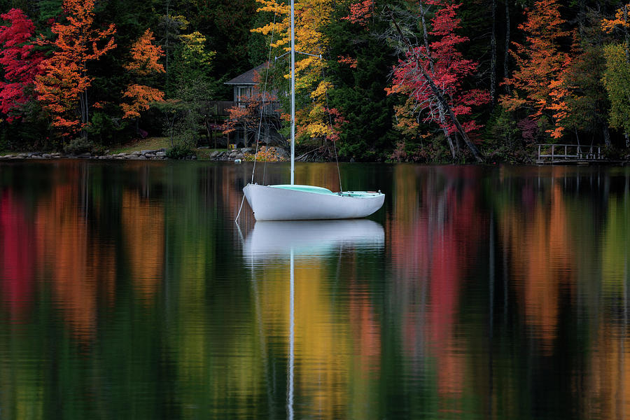 Autumn Reflections Photograph by Darylann Leonard Photography