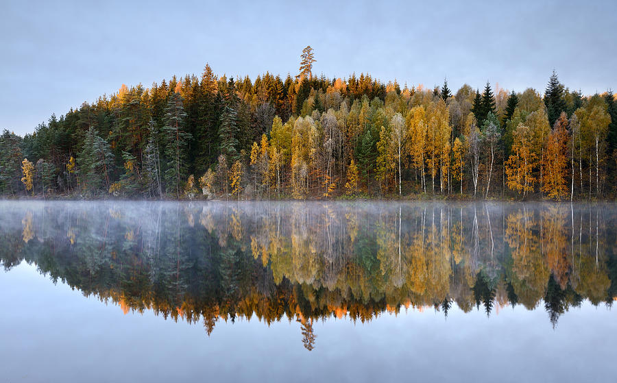 Autumn Reflections Photograph by Keller - Fine Art America