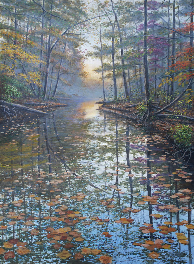 Autumn Rest Painting by Bruce Dumas