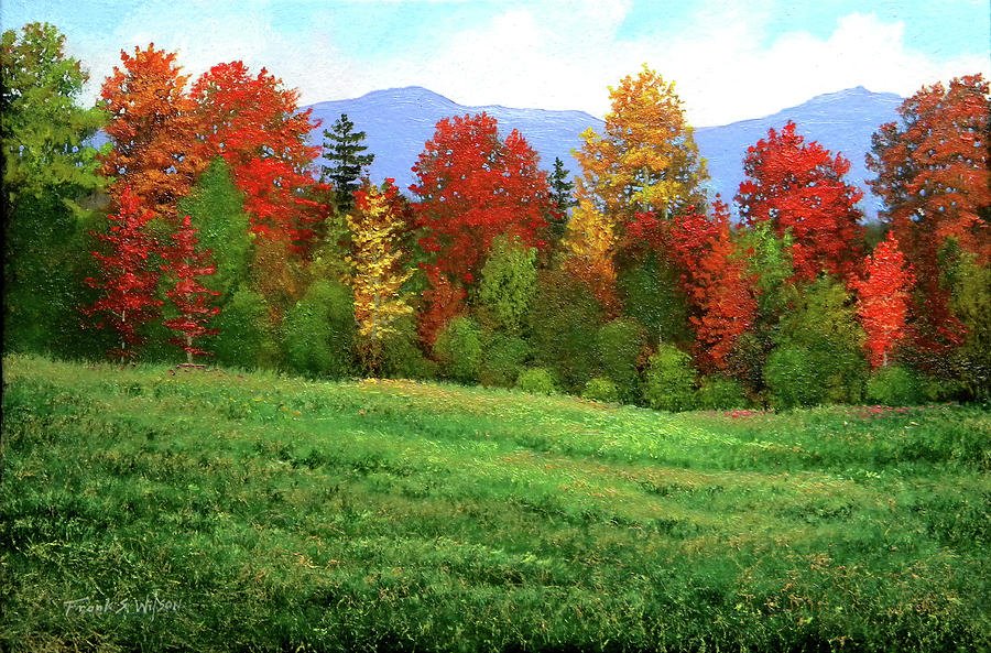 Autumn Rhapsody Painting by Frank Wilson