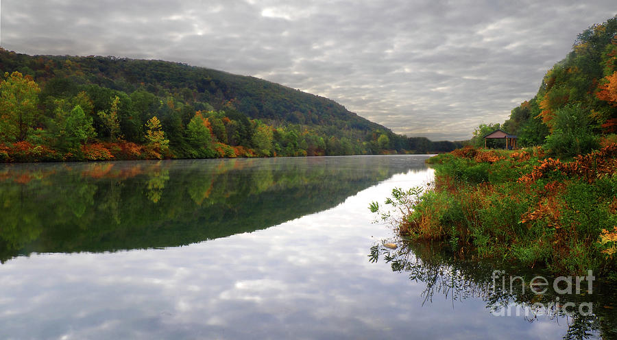 Autumn River Photograph by Raymond Earley