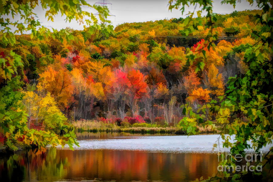 Autumn Season East Coast USA Photograph by Chuck Kuhn