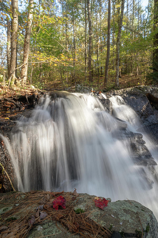 Autumn - Secret Waterfall 3 Photograph by Brian Hale