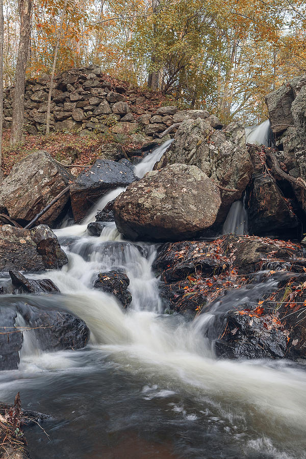Autumn - Secret Waterfall Photograph by Brian Hale