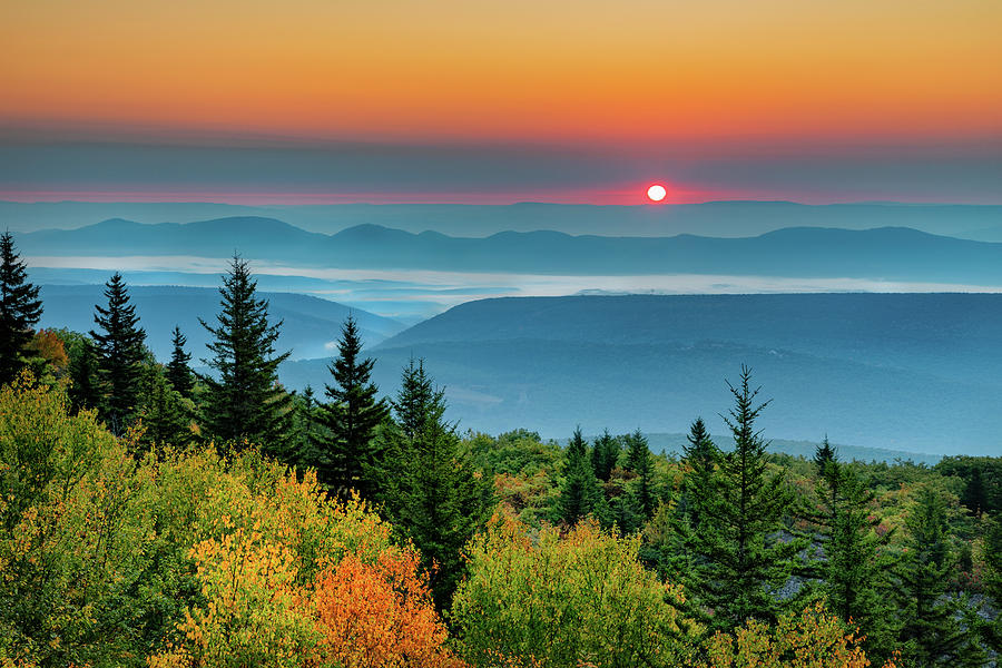 autumn sunrise fosky