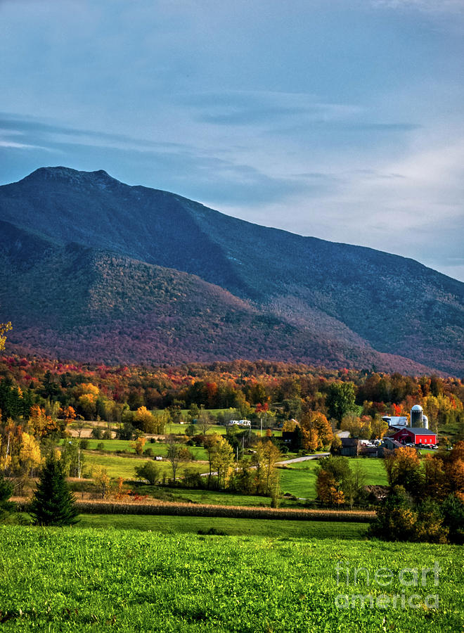 Autumn Time in Vermont Photograph by James Aiken