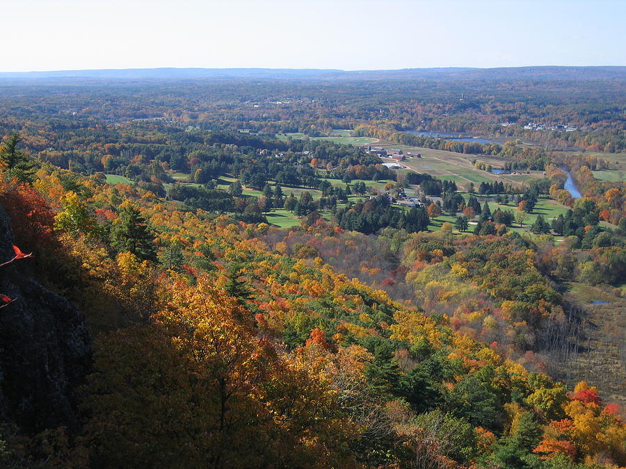 Autumn View from Talcott Mountain  Photograph by Patricia Caron