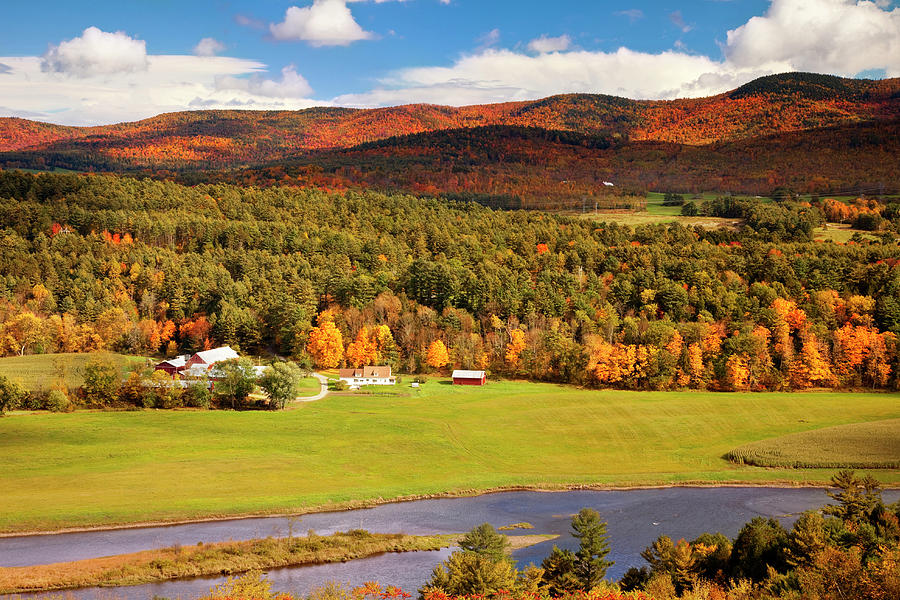 Autumn View Overlooking Connecticut Photograph by Danita Delimont Autumn View Overlooking Connecticut Photograph by Danita Delimont