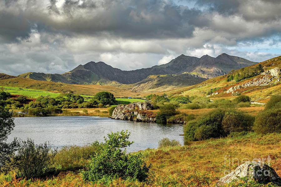 Autumn View Snowdonia National Park Photograph by Adrian Evans - Fine ...