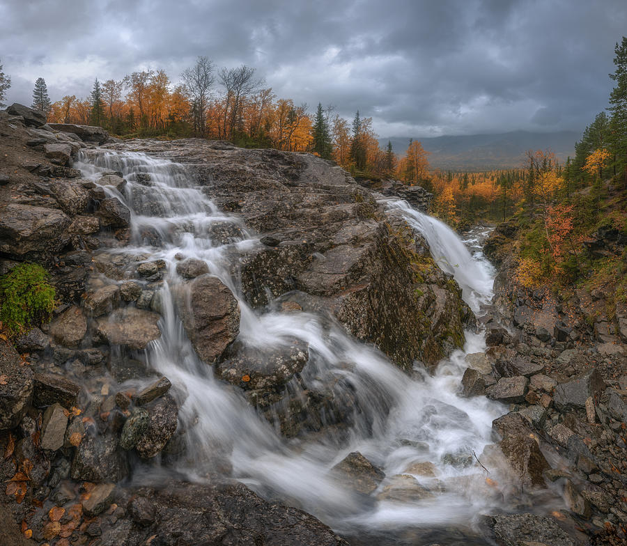 Autumn Was Flowing... Photograph by Alexandr Kukrinov