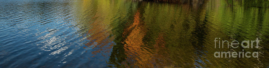 Autumnal Panorama Photograph by Les Palenik