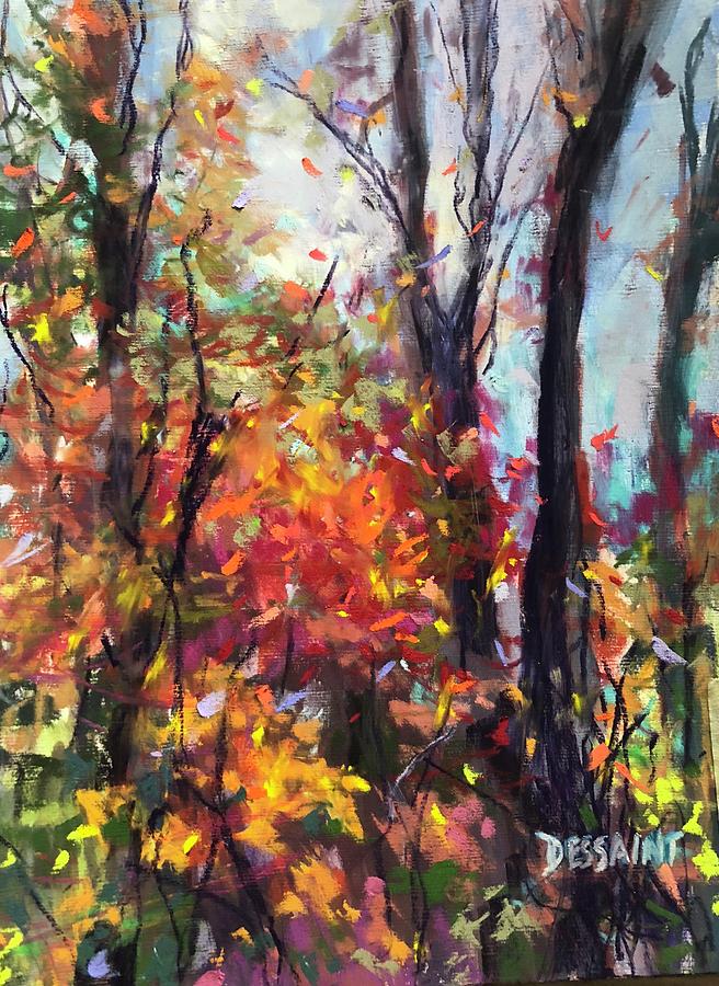 Fall Painting - Autumns Magic by Linda Dessaint