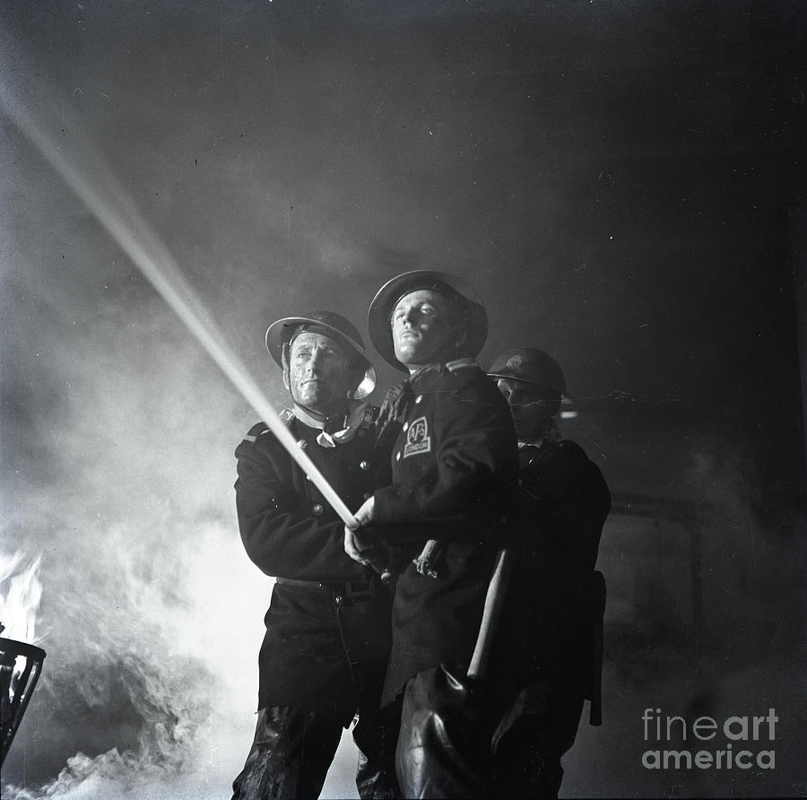 Auxillary Fireman Photograph by 