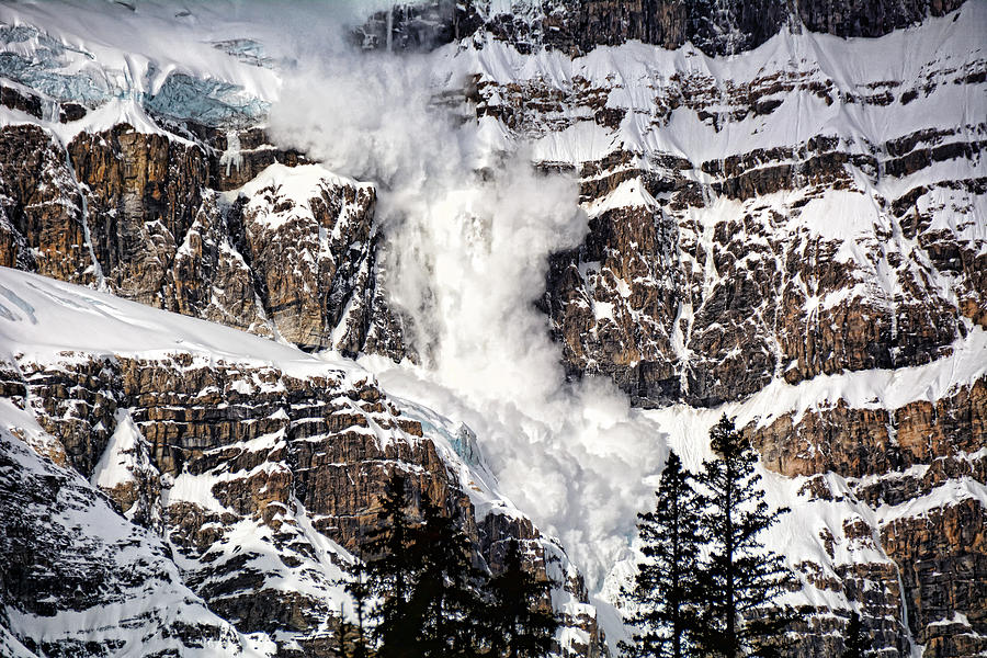 Mountain Photograph - Avalanche by Alain Turgeon